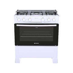 Fogão 5 BOCAS Branco Mesa Inox Atlas Mônaco Plus Bivolt