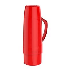 Garrafa Soprano Térmica 1L Cristal Vermelha
