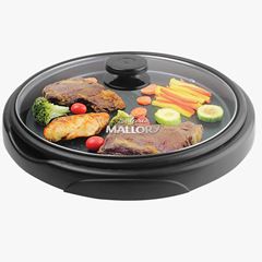 Gril Eletrico Mallory Solaris com Tampa de Vidro 40cm