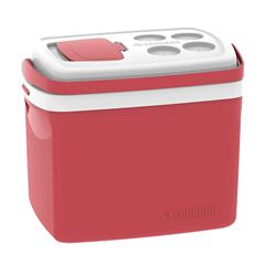Combo Caixa Térmica Soprano Tropical 32L Vermelha