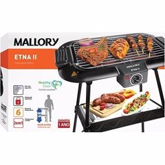 Churrasqueira Mallory Montana II Preto Mesa e Pe