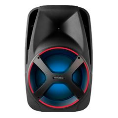 Caixa Amplificada Mondial CM 550 Bat. Inter Bluetooth USB Rádio FM e func TWS - RMS 550W