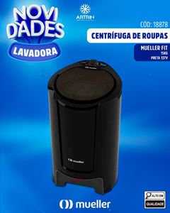 CENTRIFUGA MUELLER 15K FIT 610000606 PRETO 127V
