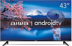 TV Aiwa 43” Android HD Coman de voz Dol. Áudio HDR10 Borda Ultrafina AWS-TV-43-BL-02-A