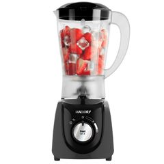 Liquidificador Mallory Fast Mix Preto  Copo Leitoso 2 Velocidades