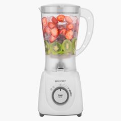 Liquidificador Mallory Fast Mix 2 Velocidades + Função Pulsar Branco 127V Copo Leitoso