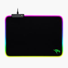 Mousepad Gamer Viper Pro Naja RGB Grande 365x265cm Antiderrap Speed resistente a Água