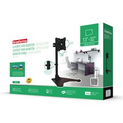 Suporte para Monitor de 13? a 32” Vesa 75×75 até 100×100 – Brasforma BM810