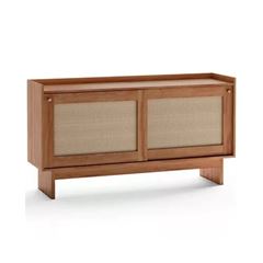 Buffet Átria 1295 - 2 Portas Deslizantes com Tela -Cor: Freijo Alt:775 cm Larg: 140cm P: 385 cm