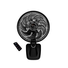Ventilador de Parede Mallory 40cm Smart Control c/ Controle Preto e Grafite