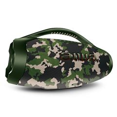 Boombox Plus AIWA - Bluetooth 30Horas IP66 USB Verde AWS-BBS-01-GR 4487-01 200W Bivolt
