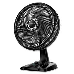 Ventilador de Mesa Mondial Turbo 8 Pás 140w 40cm Preto e Prata NVT-40-8P-B 127V