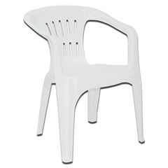 Cadeira Plastica Atalaia Polipropileno Branco