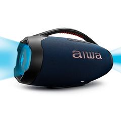 Boombox Plus AIWA - Bluetooth C/ Bateria intern 3 vias IP66 AWS-BBS-01-LBL 9531-01 BIV c/ Luz