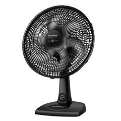 Ventilador de Mesa Mondial 30cm Super Power II Preto 60W NVSP-30-B2 5509 60HZ/127V