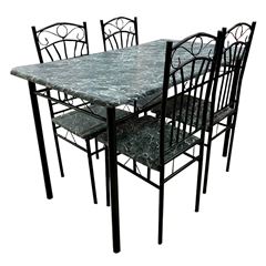 Mesa de Jantar JG C/4 Cadeiras 6805 KENNEDY