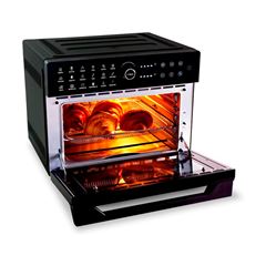Fritadeira Mallory Air Oven Fryer 12Lt Painel de LED Vis de Vid Luz Int Multi func B97200401 1500W 127V
