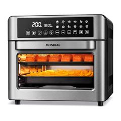Fritadeira Air Fryer e Forno Oven Digital Mondial 25L Preto/Inox 2000W AFO-25L-BI 127V/60HZ
