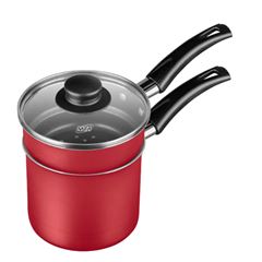 CUSCUZEIRA MTA N.12 10L C/TAMPA VIDRO 2EM1 CEREJA