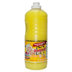 AMACIANTE DE ROUPAS AMARELO QUALYBRILL CX 6X2LTS
