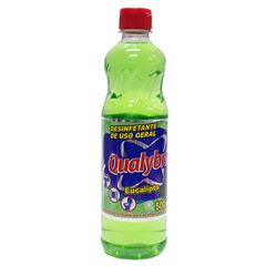 DESINFETANTE QUALYBRILL CX 12X500ML EUCALIPTO VERDE 11131