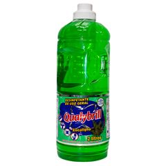 DESINFETANTE QUALYBRILL CX 6X2LTS EUCALIPTO VERDE 11132