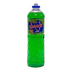 DETERGENTE LAVA LOUÇAS QUALYBRILL CX 12X500ML LIMÃO 15121
