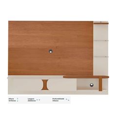 PAINEL ARTELY TORONTO COR CINAMOMO C OFF WHITE 004693