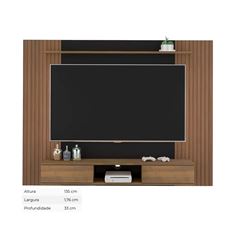 PAINEL ARTELY NEVADA II COR PINHO RIPADO C PRETO 004549
