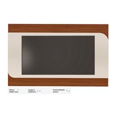 PAINEL ARTELY ELEGANCE COR CEDRO OFF WHITE 004508