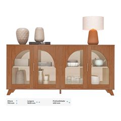 BUFFET ARTELY MURANO COR CINAMOMO C OFF WHITE 004782