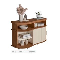 BUFFET ARTELY MAGNUM COR CINAMOMO C OFF WHITE 004736