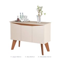 BUFFET ARTELY OASIS COR OFF WHITE C CINAMOMO 004794