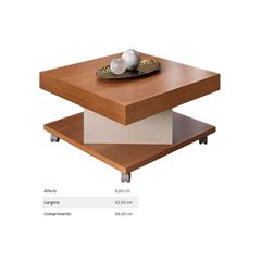MESA CENTRO ARTELY SAARA CINAMOMO C OFF WHITE 004614