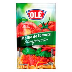 MOLHO TOMATE OLE MANJERICÃO 32 X300G 1464